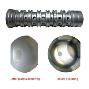 Aluminum deburring