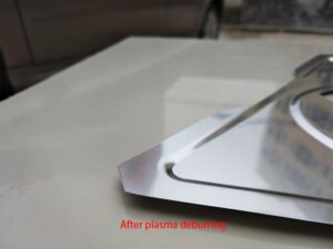 Plasma deburring
